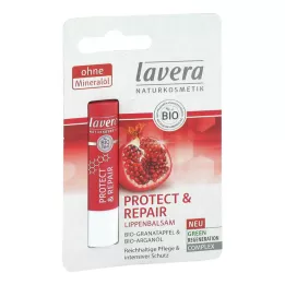 LAVERA Protect &amp; Bálsamo labial reparador, 4,5 g