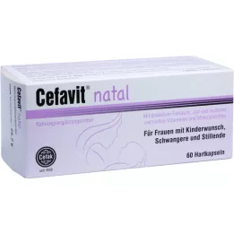 CEFAVIT cápsulas duras natais, 60 unidades