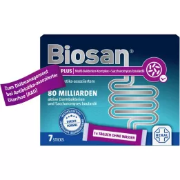 BIOSAN AAD PLUS Grânulos, 7 unidades