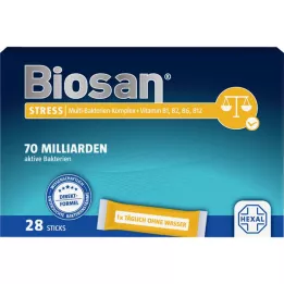 BIOSAN STRESS Grânulos, 28 unidades