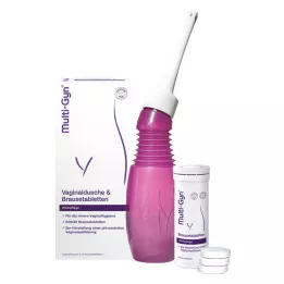 MULTI-GYN Pacote combinado de ducha vaginal comprimidos efervescentes, 1 P