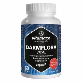 DARMFLORA Cápsulas veganas vitais, 60 unidades