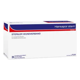 Curativo estéril Hansapor 10x20 cm (25 unidades)