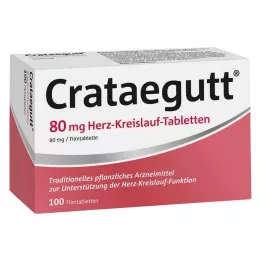 CRATAEGUTT Comprimidos cardiovasculares de 80 mg, 100 unidades