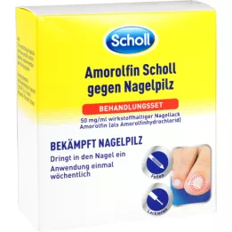 AMOROLFIN Conjunto de tratamento Scholl contra fungos nas unhas, 2,5 ml