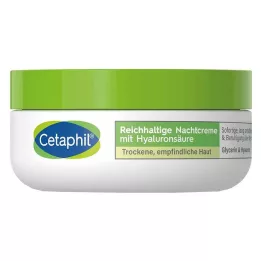 CETAPHIL creme de noite rico com ácido hialurônico, 48 g