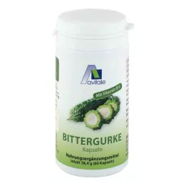 BITTERGURKE Cápsulas de extrato 10:1 de 500 mg, 60 unidades