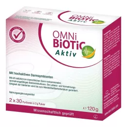 OMNI Pó ativo BiOTiC, 2X60 g