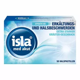 ISLA MED pastilhas agudas, 50 unidades