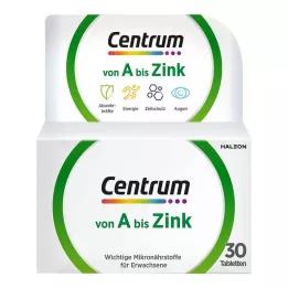 CENTRUM Comprimidos de A-Zinco, 30 unidades