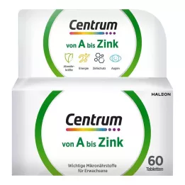CENTRUM Comprimidos de A-Zinco, 60 unidades