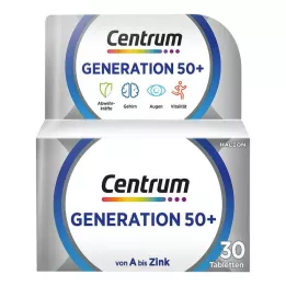 CENTRUM Tablets Geração 50+, 30 unidades