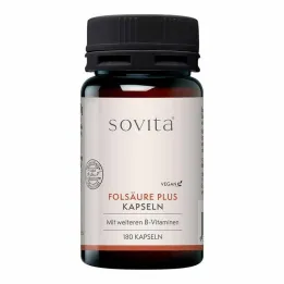 Sovita ácido fólico mais cápsulas, 180 peças