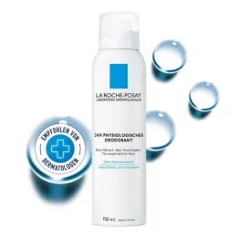ROCHE-POSAY desodorante para pele sensível spray 48h, 150 ml