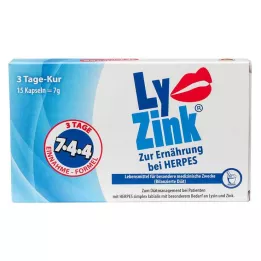 LY ZINK GEGEN HERPES cápsulas, 15 unidades
