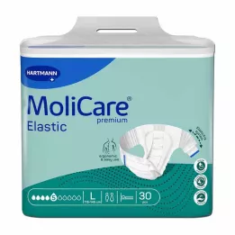 MOLICARE Premium Elastic Slip 5 gotas tamanho L, 30 unid