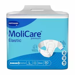 MOLICARE Elástico Premium Slip 6 Gotas Tamanho L, 30 unidades