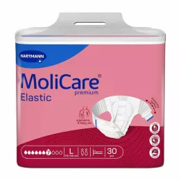 MOLICARE Cuecas Elásticas Premium 7 gotas tamanho L, 30 unid