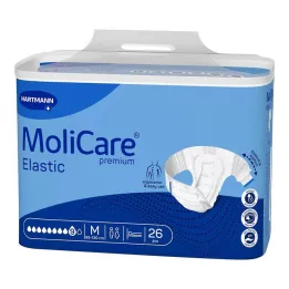 MOLICARE Elástico Premium Slip 9 Gotas Tamanho M, 26 unidades