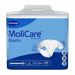 MOLICARE Cuecas Elásticas Premium 9 gotas tamanho L, 24 unid