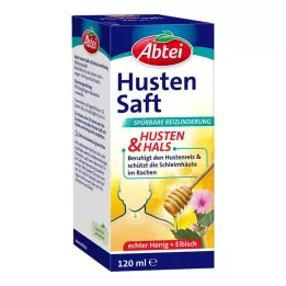 ABTEI Suco para tosse, marshmallow, mel, 120 ml
