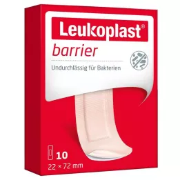 LEUKOPLAST Tiras de barreira 22x72 mm, 10 unidades