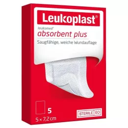 LEUKOPLAST Curativo estéril Leukomed 5x7,2 cm, 5 peças
