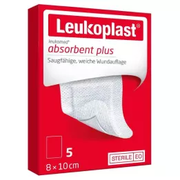 LEUKOPLAST Curativo estéril Leukomed 8x10 cm, 5 peças