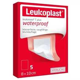 LEUKOPLAST Leukomed T Plus estéril 8x10 cm, 5 unid