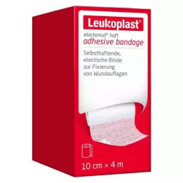 LEUKOPLAST Elástico de fixação de haste de elastômero 10 cm x 4 m, 1 peça