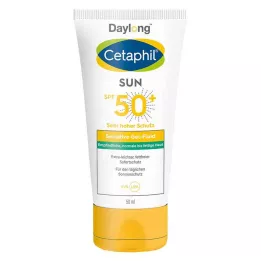 CETAPHIL Sun Daylong SPF 50+ sens.Gel-Fluido Facial, 50 ml