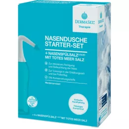 DERMASEL Conjunto inicial de chuveiro nasal terapêutico, 1 p