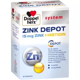 DOPPELHERZ Comprimidos do sistema Zinc Depot, 60 unidades