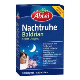 Comprimidos para dormir Abtei Nachtruhe Valeriana, 90 peças