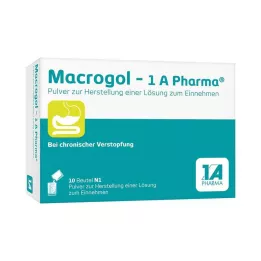 MACROGOL-1A Pharma Plv.z.Her.e.Lsg.z.Einnehmen, 10 unidades