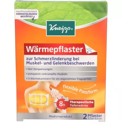 KNEIPP Emplastros térmicos, 2 peças KNEIPP Emplastros térmicos, 2 peças