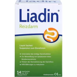 LIADIN Suspensão de Sachês para Intestino Irritável, 14 unidades