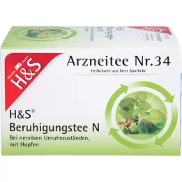 H&S Chá calmante N sacos de filtro, 20X2 g
