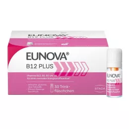 EUNOVA Garrafa para beber B12 Plus, 30X8 ml