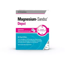 MAGNESIUM-SANDOZ Comprimidos revestidos por película Depot, 24 unidades