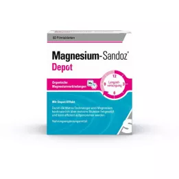 MAGNESIUM-SANDOZ comprimidos revestidos com filme, 60 horas