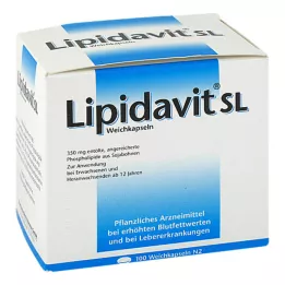 LIPIDAVIT SL Cápsulas moles, 100 unidades