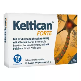 KELTICAN cápsulas fortes, 80 unidades