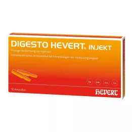 DIGESTO Ampolas Hevert injekt, 10X2 ml