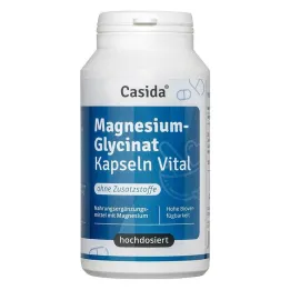 Cápsulas de glicinato de magnésio Vital, 120 peças