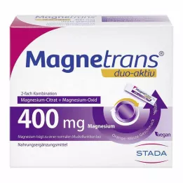MAGNETRANS Duo-aktiv 400 mg bastões, 20 unidades