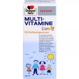 DOPPELHERZ Sistema familiar líquido multivitamínico, 250 ml