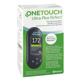 ONE TOUCH Medidor de glicose no sangue Ultra Plus Reflect mg/dl, 1 unidade