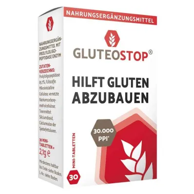 Comprimidos Gluteostop, 30 unid Comprimidos Gluteostop, 30 unid