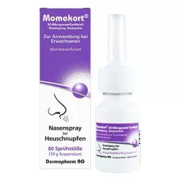 MOMEKORT Suspensão nasal spray 50 μg/spray 60 adultos, 10 g